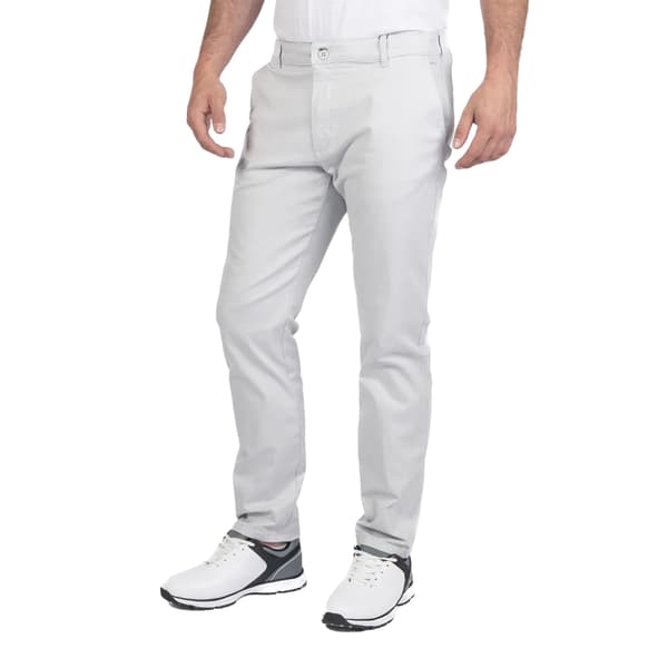 Island Green Mens Stretch Chino Tapered Golf Trousers