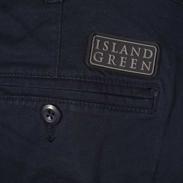 Island Green Mens Stretch Chino Tapered Golf Trousers
