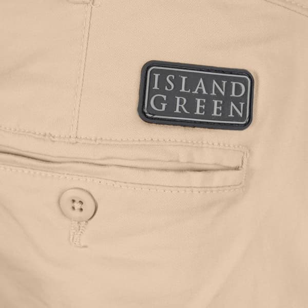 Island Green Mens Stretch Chino Tapered Golf Trousers