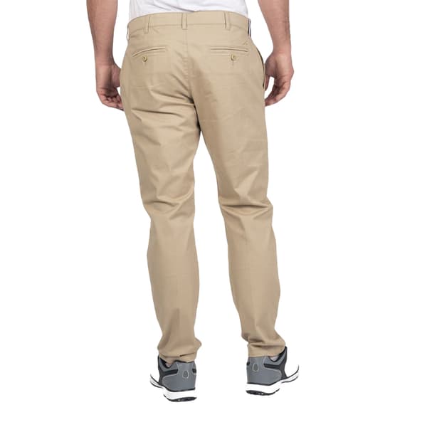 Island Green Mens Stretch Chino Tapered Golf Trousers