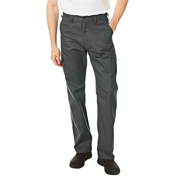 Lee Cooper Mens Plain Cargo Trousers