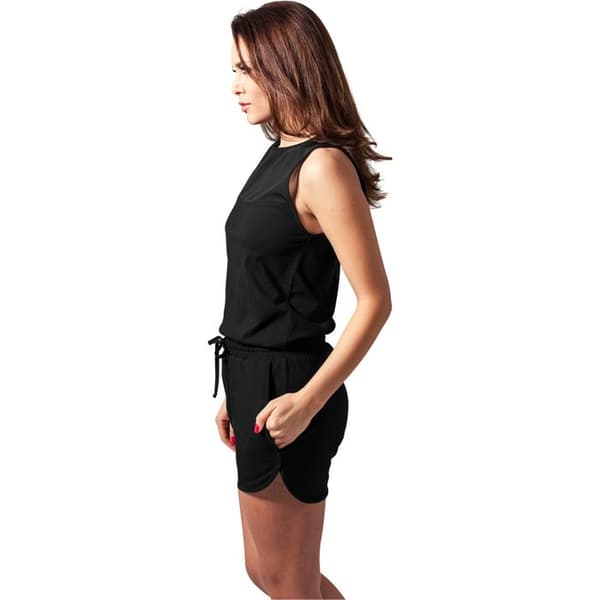 Ensemble kvinna - URBAN CLASSICS - Tech Mesh Hot - Svart - 95% bomull - Avslappnad passform