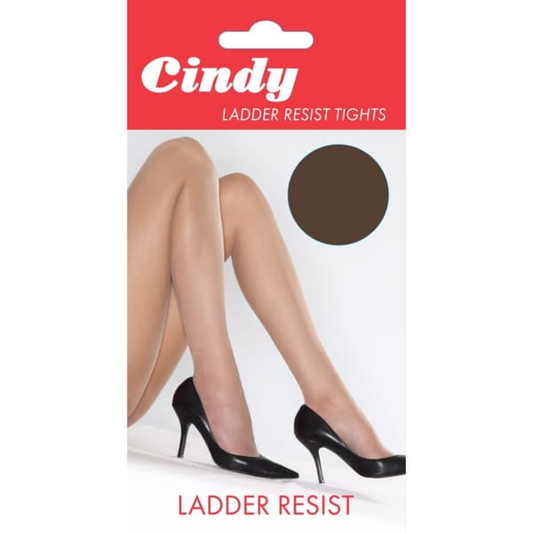 Cindy Womens/Ladies Ladder Resist Tights (1 Pair) Fantasy Large (5ft6”-5ft10”)