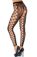 Pikkukuva 2 / 2: Leg Avenue Footless Crotchless Tights Sukkahousut