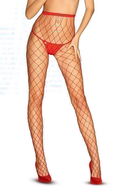 Obsessive S812 Tights Red
