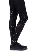 Miniatyrbild 1 av 4: Zohara "Palm Beach" Black Tights
