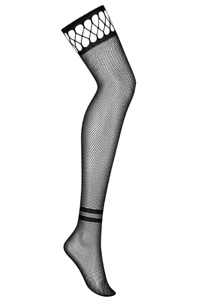 Obsessive S826 Stockings Black Strumpbyxor