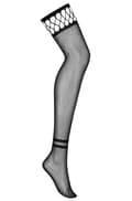 Miniatyrbild 3 av 4: Obsessive S826 Stockings Black Strumpbyxor