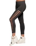 Miniatyrbild 1 av 2: Coola leggings med hål - Tillbehör för vuxna till maskeraden.Size-One size