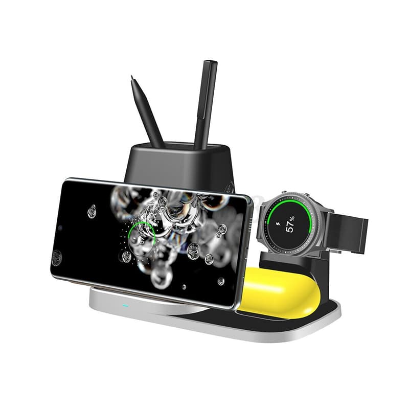4 i 1 Qi-laddning för Samsung, Galaxy Watch, Galaxy Buds