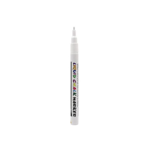 36 snygga svarta-tavlan-etiketter med 1mm vit penna