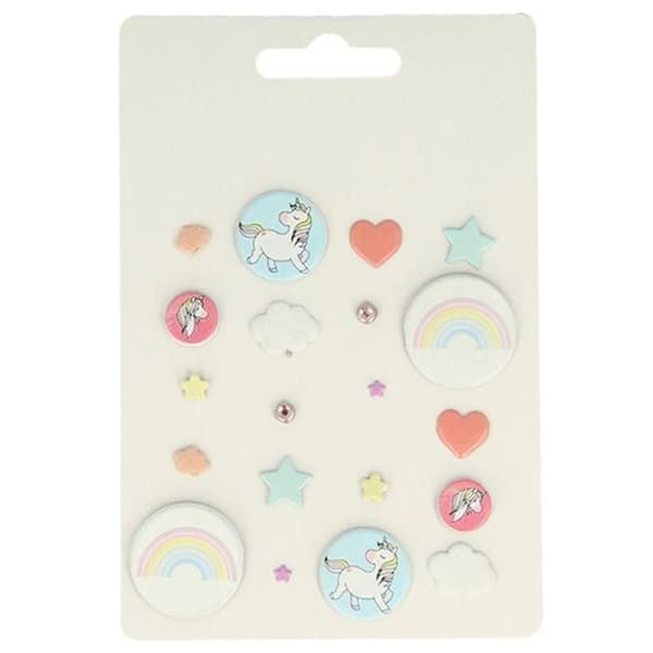 20 Rainbow brads