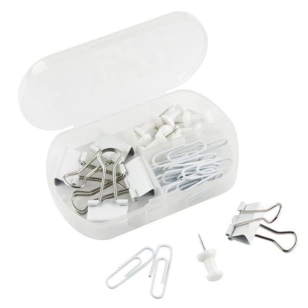 Gem - klämma - resår - klämma Ebuygb - 13203 - Set med 12 papperstillbehör, blandade färger