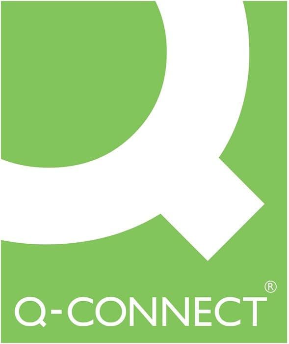 Q-connect - KF01940 - Bindremsa och lock Svart 5 mm A4-pack om 100 (UK Import)