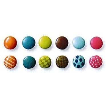 Parisian häftklamrar - Bollywood - 60 klamrar - Diametern 11 mm - Stångens längd 17 mm