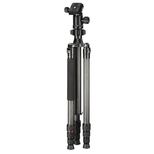 Hama Tripod Ramble Duo Carbon 160 - Kugle Med Smartphone Holder