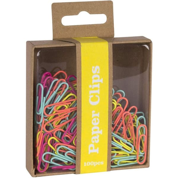 Trombones - Apli - Fluo Collection - 100 stycken - Metall - Blandning av livliga färger