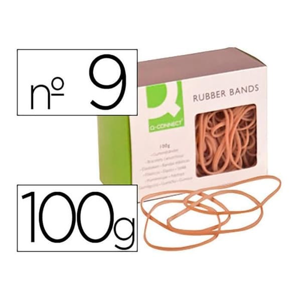 Armband - Q-CONNECT - 54314 - Gummi - Plast - Blandade färger
