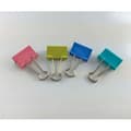 Miniatyrbild 2 av 2: Pack av 24 metallklämmor - DOHE - 32 mm - Pastellfärger - Rosa, blå, grön, gul