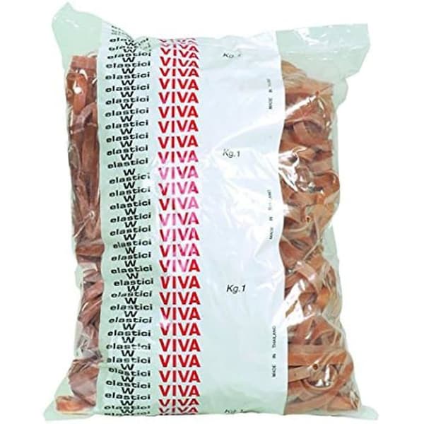 Gummiband i Naturgummi - VIVA - G5 X 080 B - Brun