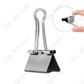Miniatyrbild 1 av 4: TD® 48 högkvalitativa nickelpläterade silverpärmklämmor, 15 mm metallsedelhållare, arkivklämmor