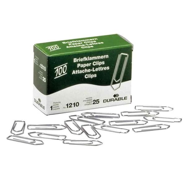 Zinkade brevetter - HÅLLBAR - 50 mm - Förpackning med 100