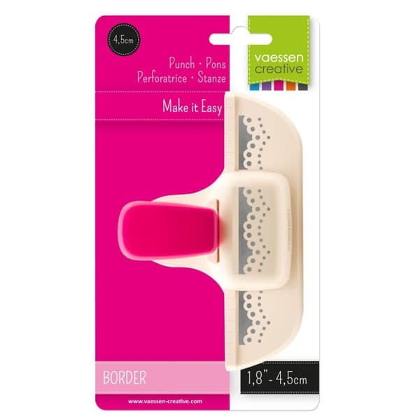 Stans Border Punch Vaessen 1,8" - 4,5 cm - Doily