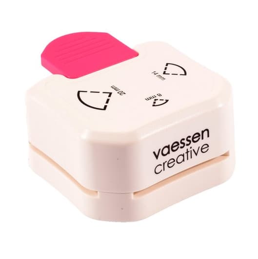 Hörnstans Vaessen 3i1 - Ticket Corner Punch - 8,14,20 mm