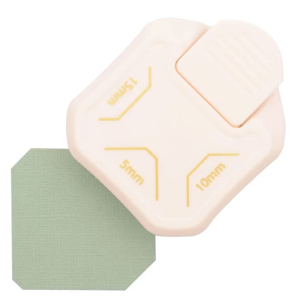Hörnstans 3-in-1 - Corner Punch - Diagonal - 5, 10, 15 cm