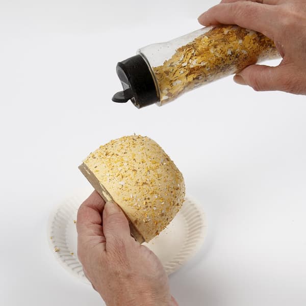 Terrazzo flakes - Gul - 90g