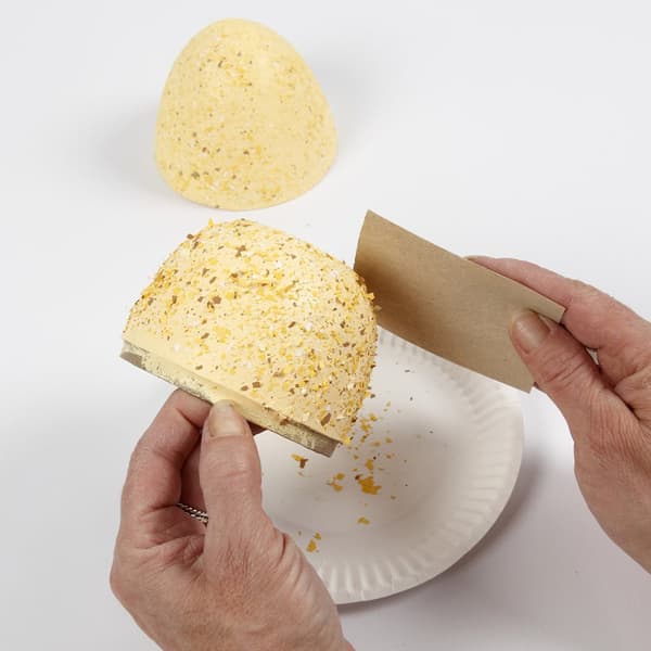 Terrazzo flakes - Gul - 90g