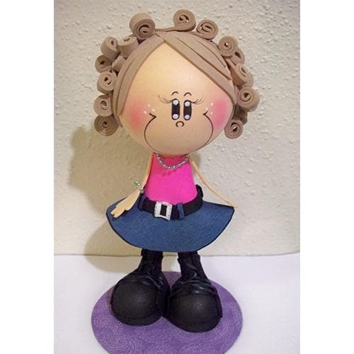 Mossgummi Foam Glitter - 21x30 cm - 10 st