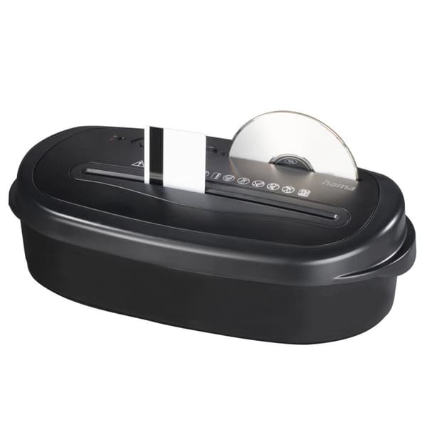 Hama papir destroyer "Home X12CD", shredder med sikkerhedsniveau E3 P4 T4