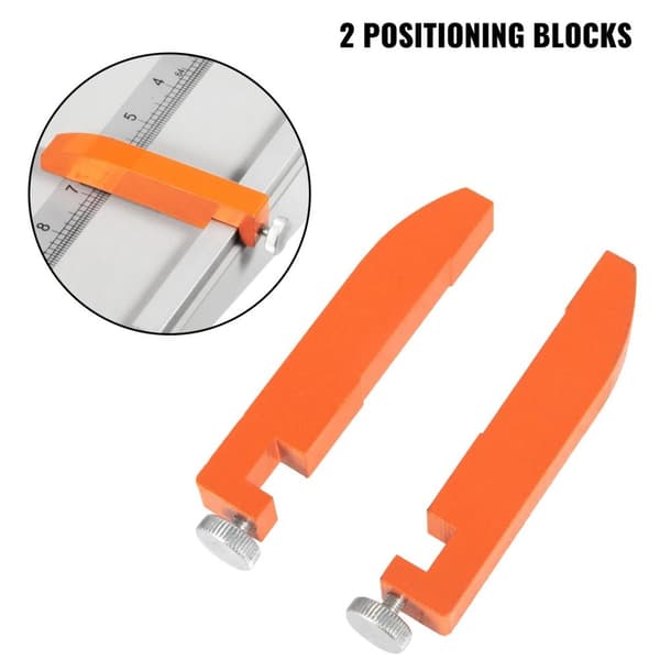 480mm 450g manuell pappersveckmaskin med högprecisionsskala, arbetsbesparande handtag och 2 flyttbara backspärrar, hållbar, bred applikation