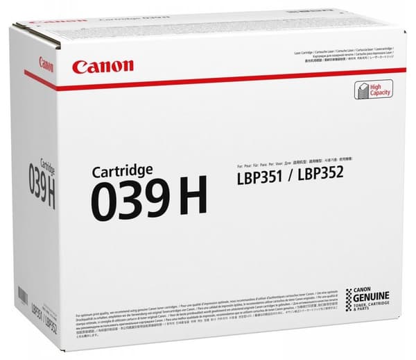 Canon CRG-039H 0288C002 toner cartridge 1 pc(s) Original Black