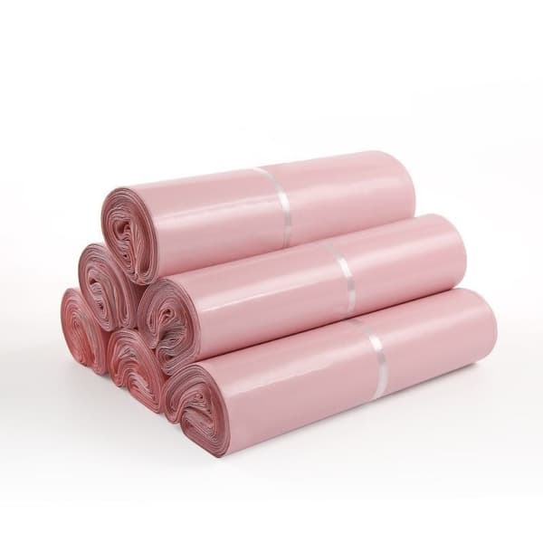 100 st - E-handelspåse 28 x 42 cm - Rosa 1 pack