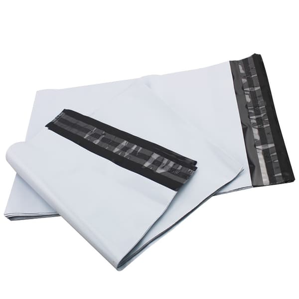 100 stk - E-handelspose 50 x 60 cm - Hvid