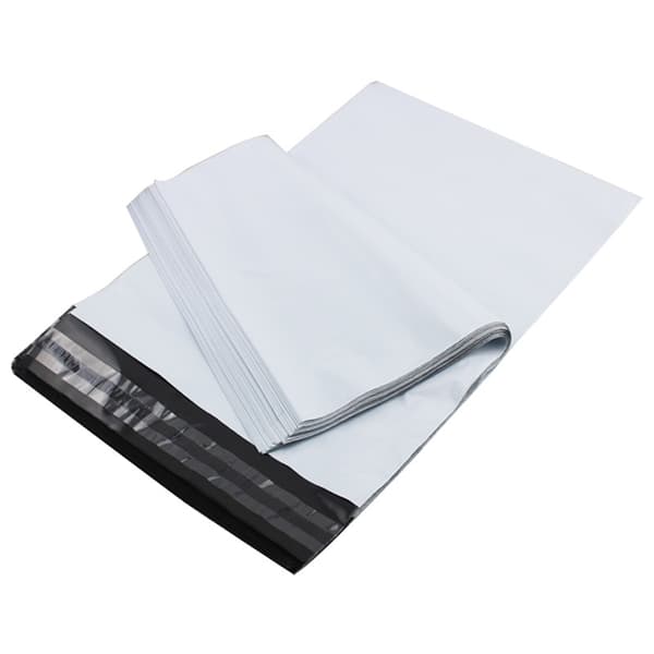 100 stk - E-handelspose 50 x 60 cm - Hvid