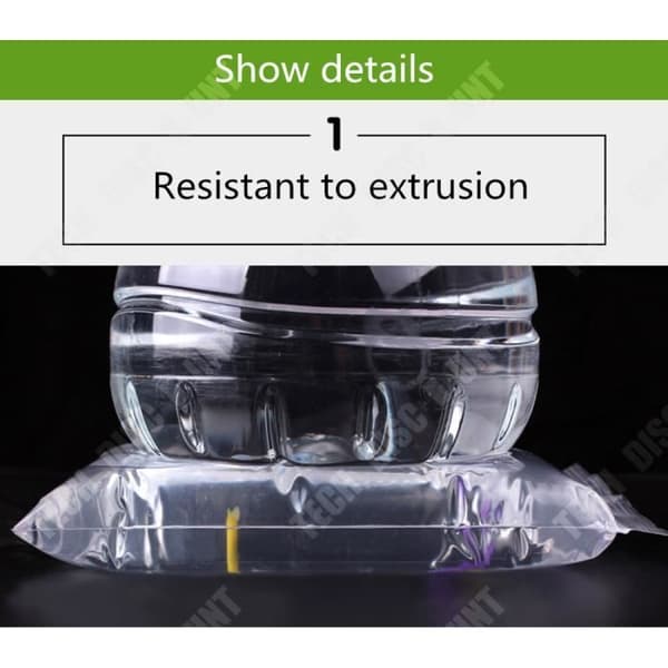 TD® Set med (10 x 100) 1000 genomskinliga plastpåsar med blixtlås -40 x 60 mm - 50 µ - Set med 1000 Multi-Use Lämplig för mat