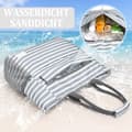 Miniatyrbillede 3 af 7: Lollanda foldbar strandtaske, vandtæt tote med stor plads