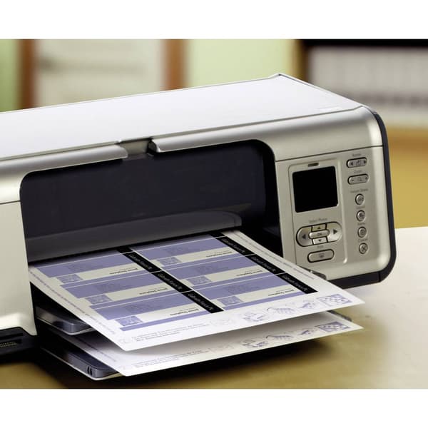 Avery-Zweckform C32015-10 Utskrivbara visitkort, släta kanter 85 x 54 mm Vit 80 st Pappersformat: DIN A4