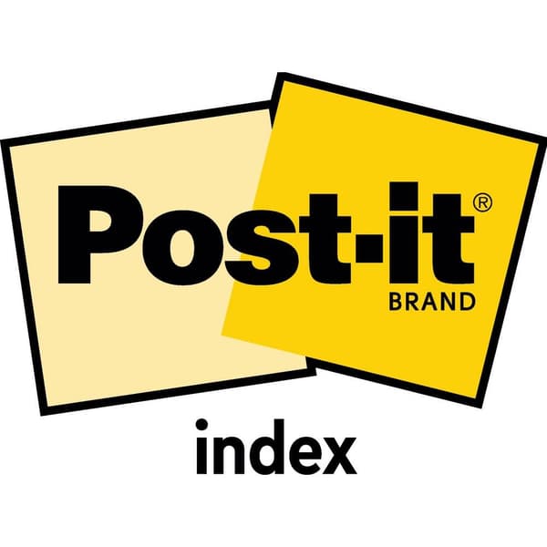 Post-it® klisterremsor index standard kampanj inkl. 4 x 50 ark Post-it® index standard gratis