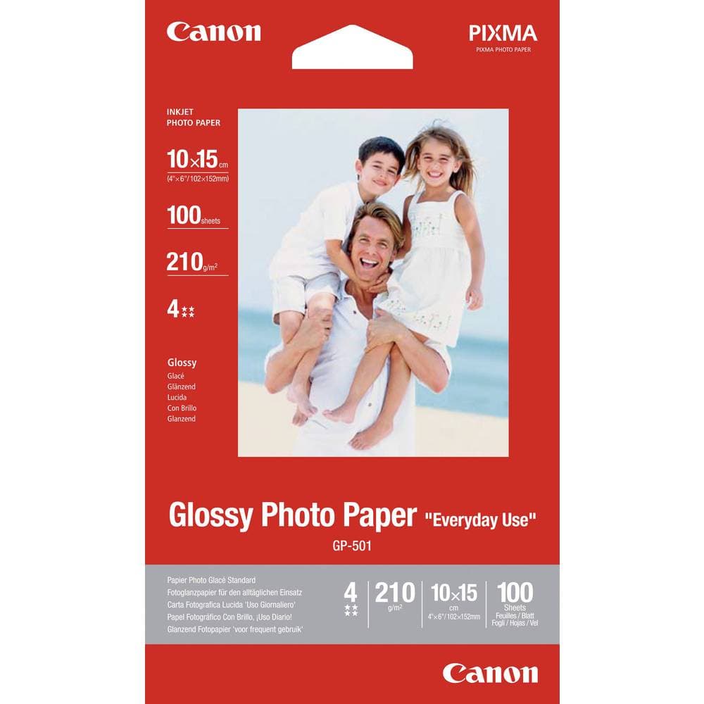 Canon GP-501 0775B003 Fotopapper 10 x 15 cm 100 ark Glansigt