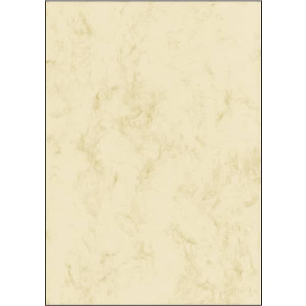 Sigel DP372 DP372 Motivpapper Marmor DIN A4 90 G/m² Beige 100 ark