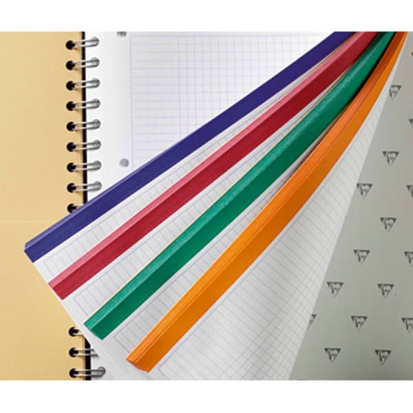 Clairefontaine Kollegieblock 82123C Blå DIN A4 rutat Antal ark: 80
