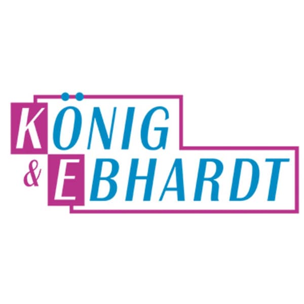 König & Ebhardt Kladde 8614271 Anteckningsbok rutat Röd Antal ark: 48 DIN A4