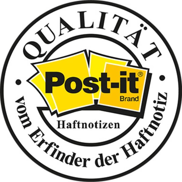Post-it Häftnotisblock 2051-L 51 mm x 40 mm Blå, Limegrön, Citrongul 400 ark
