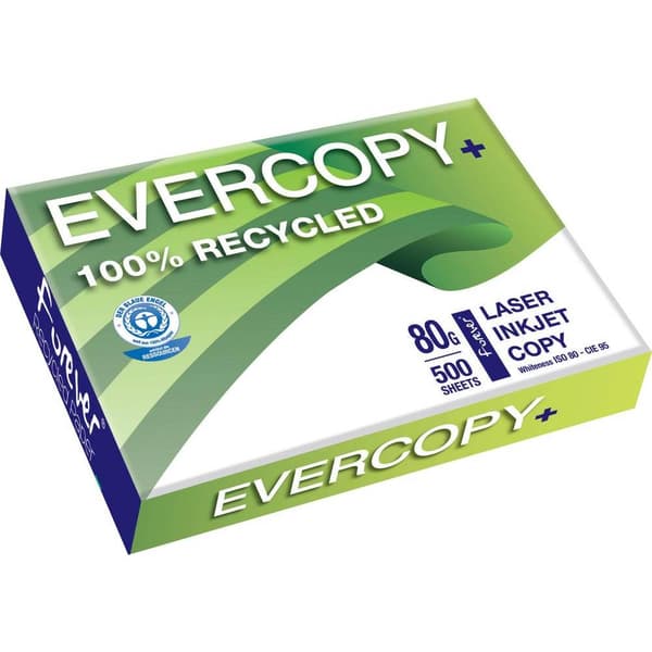Clairefontaine Evercopy+ 50048C Återvinningsbart skrivarpapper DIN A4 80 G/m² 500 ark