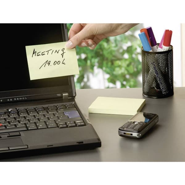 Tesa® självhäftande anteckningslappar Office Notes 56675-00000 75 x 75 mm gul 400 ark