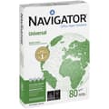 Miniatyrbild 1 av 2: Navigator 82470A80S Universal utskriftspapper kopieringspapper DIN A4 80 G/m² 2500 ark Vit